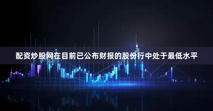 配资炒股网在目前已公布财报的股份行中处于最低水平