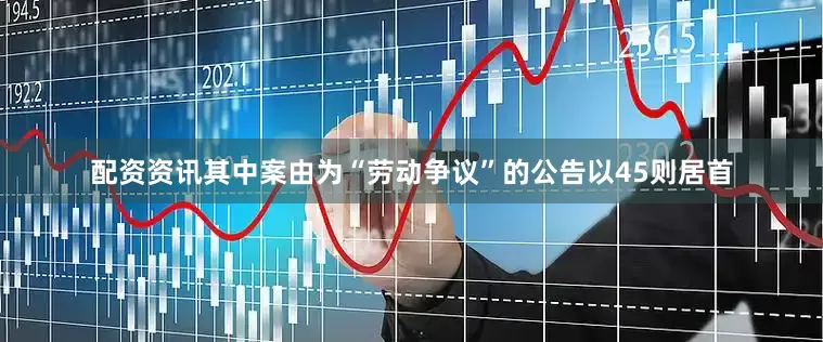 配资资讯其中案由为“劳动争议”的公告以45则居首